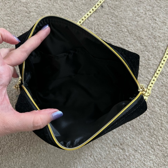 YSL Velvet Crossbody Pouch - Picture 9 of 11